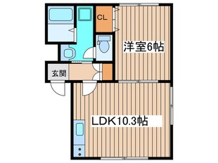 サイレント黒田の物件間取画像